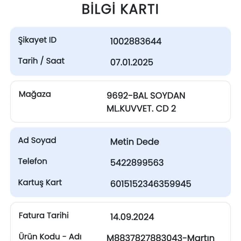 Ürün Değişiminde Mavi'nin İlgisizliği