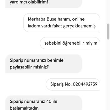 Yanlış Yıkanmış Ürün İadesinde Mağduriyet