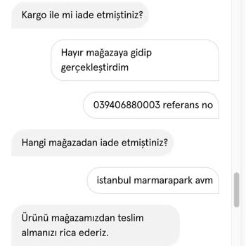 Yanlış Yıkanmış Ürün İadesinde Mağduriyet
