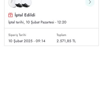 Boynernow Sipariş İptali Ve Stok Sorunu