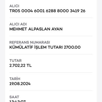 Reydeko Halı'dan Sipariş İptali Ve İade Sorunu