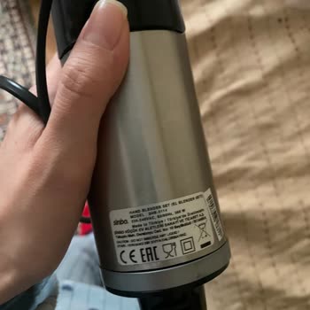 3 Haftalık Blender Setinde Tehlikeli Duman Ve Koku Sorunu