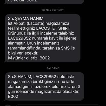 Lacoste T-shirt Kalite Sorunu: Tüylenme Ve İade Fiyaskosu