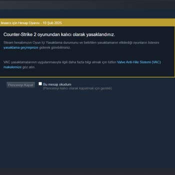Atom Premium (atompremium.com) Skin Changer Kullanımı Sonrası Beklenmedik Ban Sorunu!