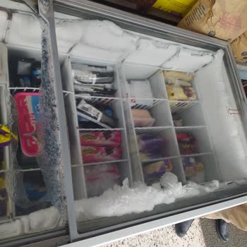 Dondurma Dolabının Hava Alması Müşteriyi Mağdur Ediyor