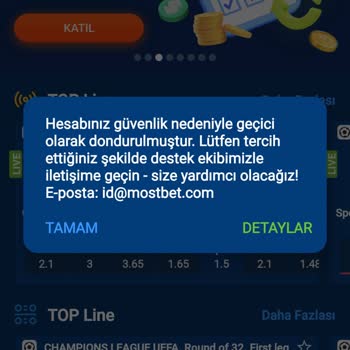Hesabım Haksız Yere Donduruldu