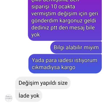 Elbise İadesinde Sorun Ve Geçiştirme Üslubu