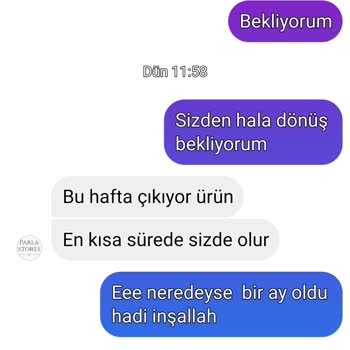 Elbise İadesinde Sorun Ve Geçiştirme Üslubu