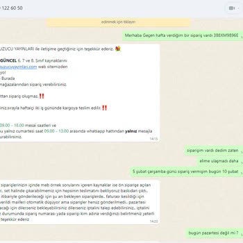 Sipariş Sürecinde Yaşanan Güven Sorunları