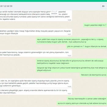 Sipariş Sürecinde Yaşanan Güven Sorunları