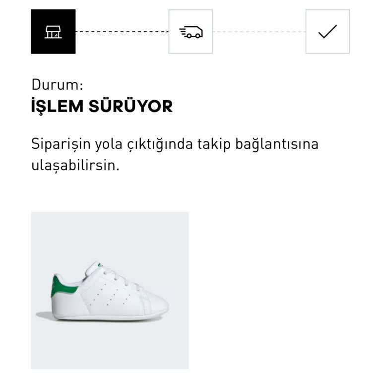 Adidas Online Sipariş Teslimat Sorunu
