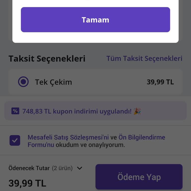 Yanlış Gönderilen Ürün Ve Kullanılamayan Kupon Sorunu