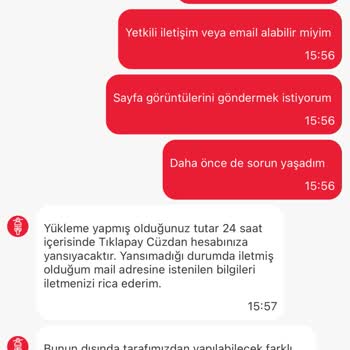 Tıkla Gelsin Cüzdanı Ödeme Sorunu: Yetersiz Bakiye Hatası