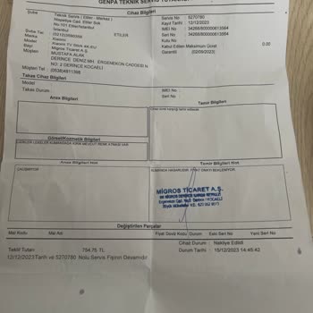 Trendyol Ve Migros'tan Alınan Ürünle İlgili Mağduriyet