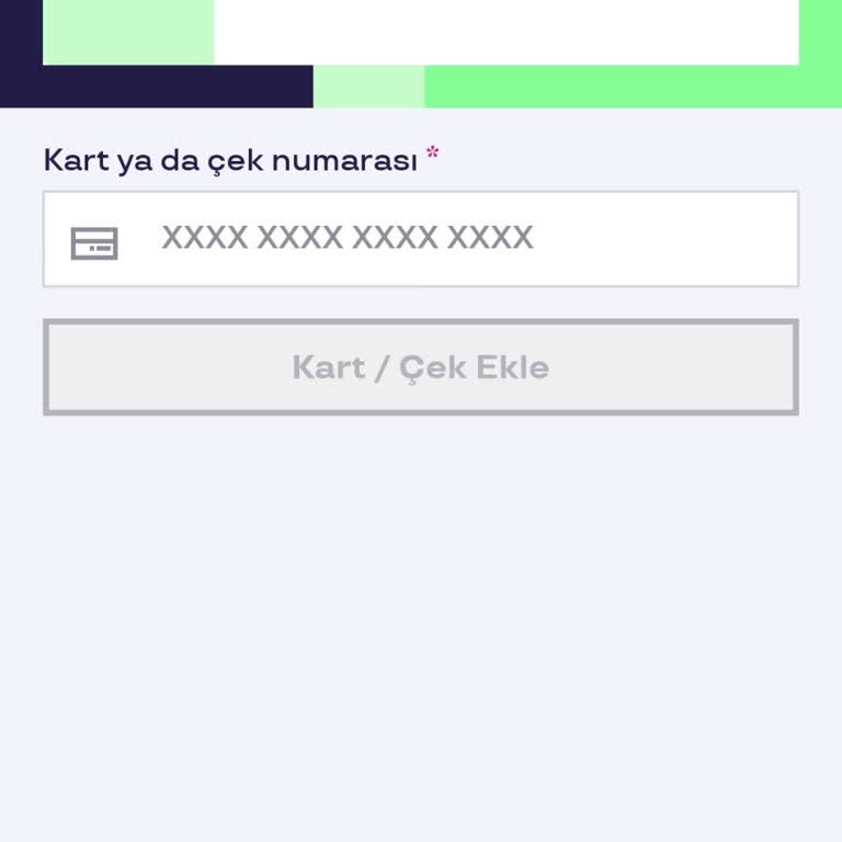 Kart Bilgisi Eksikliği Nedeniyle Uygulamaya Erişim Sorunu