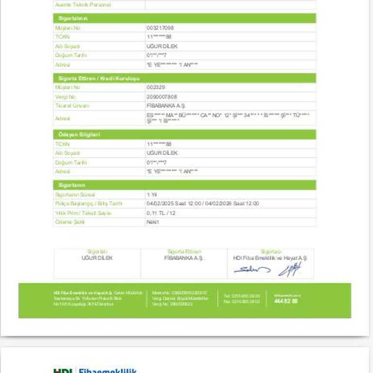 Yanlış Poliçe Tahsilatı Ve İptal Engeli