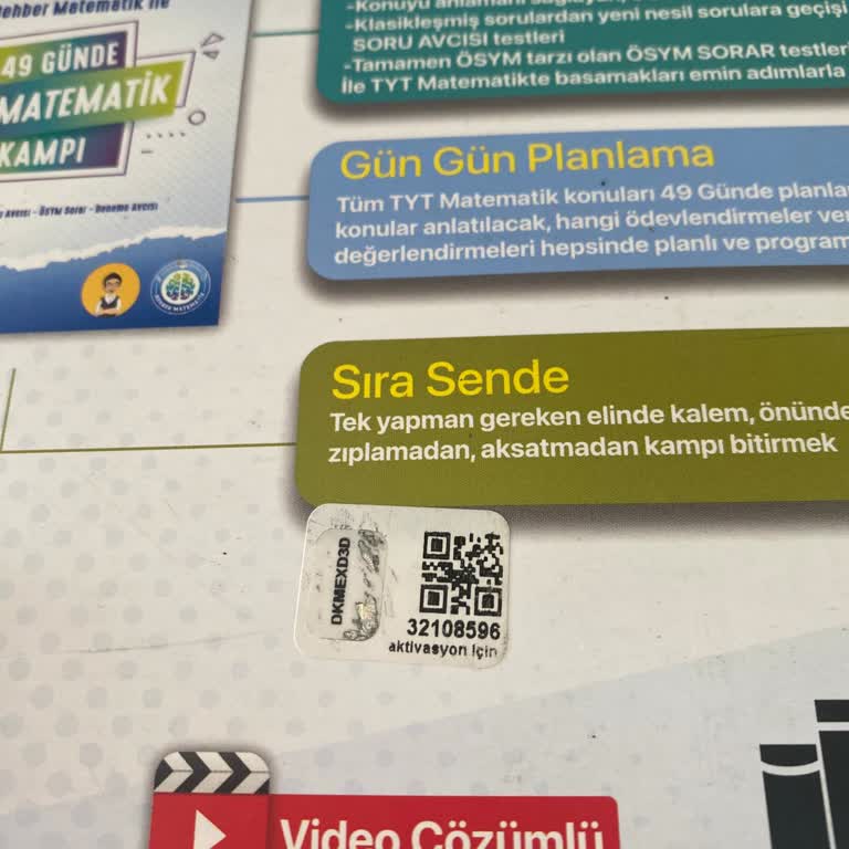 Aktivasyon Kodu Sorunu: Kitap Çözümleri Erişilemiyor