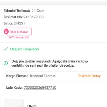 Yanlış Numara Ayakkabı Ve Geciken Kargo Mağduriyeti