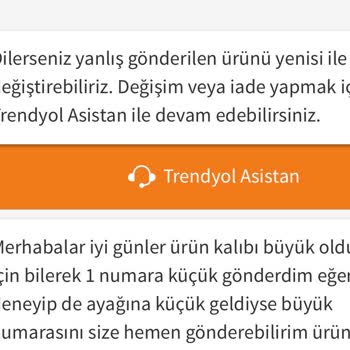 Yanlış Numara Ayakkabı Ve Geciken Kargo Mağduriyeti