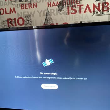 Onvo Televizyon Play Store Bağlantı Sorunu