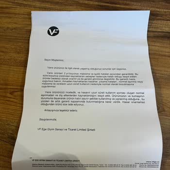 Boyner'den Alınan Ayakkabıda Tedarikçi Sorunu