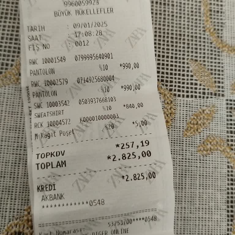 Zara Galataport Mağazasında Değişim Süresi Sorunu