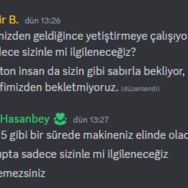 Ürün Teslimatı Ve Müşteri Hizmetleri Sorunu