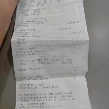 Reebok Ayakkabıda Delik Ve İade Sorunu