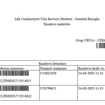 Vize Başvuru Ücreti İadesi Sorunu