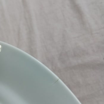 Kütahya Porselen Yemek Takımında Kusurlu Tatlı Tabağı