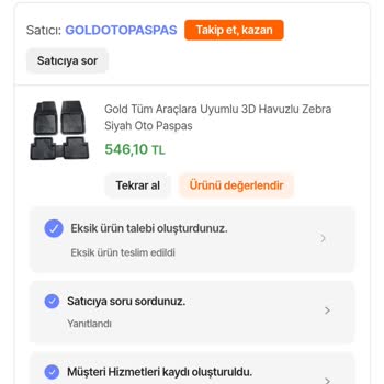 Eksik Paspas Teslimatı Ve İletişim Sorunları