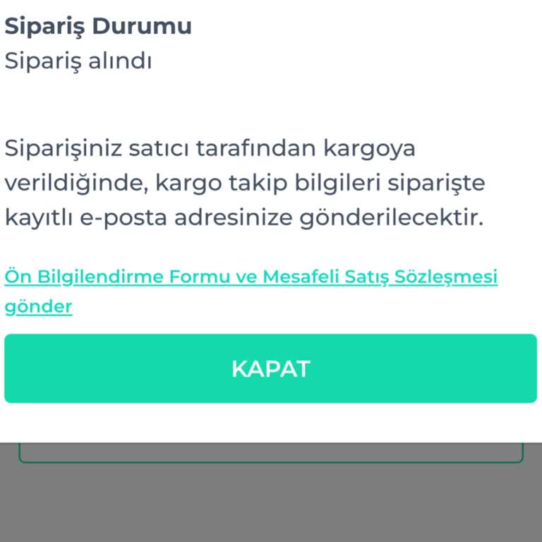 Officialbenjamins Aldığım Ürün Kargoya Verilmedi