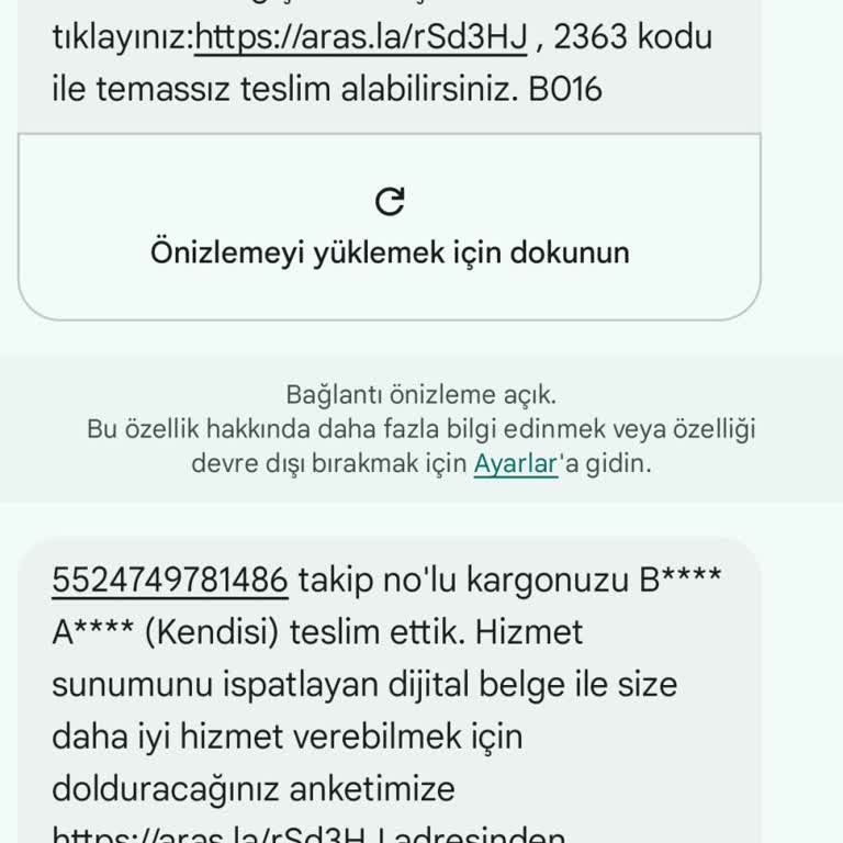Teslim Edilmeyen Kargo Ve Ulaşılamayan Müşteri Hizmeti