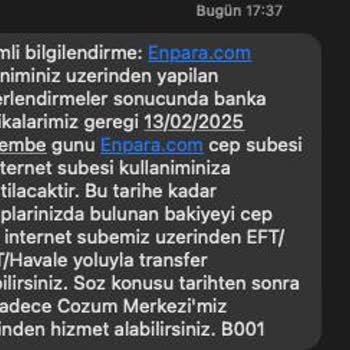 Sebepsiz Hesap Kapatma Ve Yetersiz Müşteri Hizmetleri