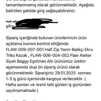 Kargolanmayan Ürünler Ve İletişim Sorunları