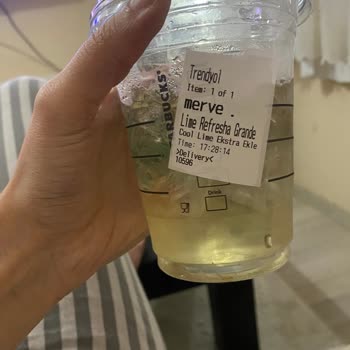 Trendyol Yemek'te Starbucks Siparişimde Hayal Kırıklığı