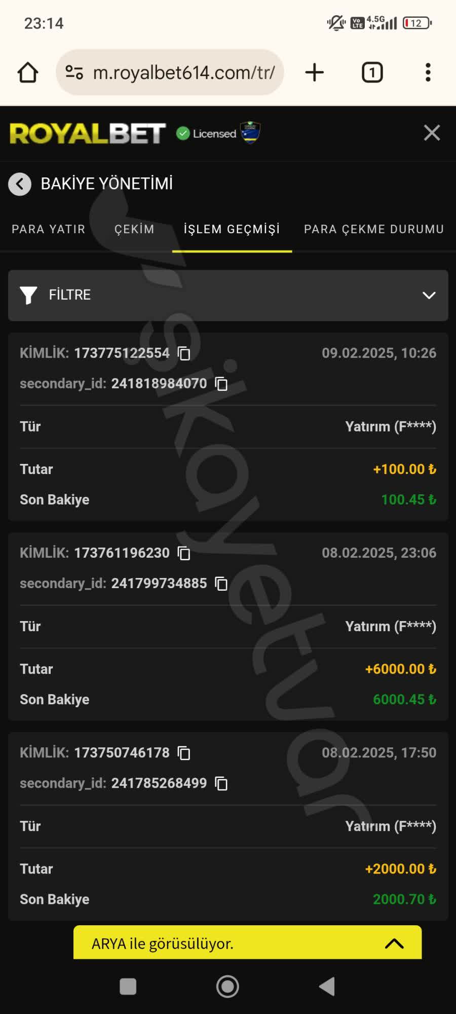 Paramı Kaybettim - 87/200 - Şikayetvar