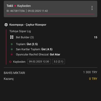 Kazanan Bahisimin Haksız Şekilde Kaybedilmesi