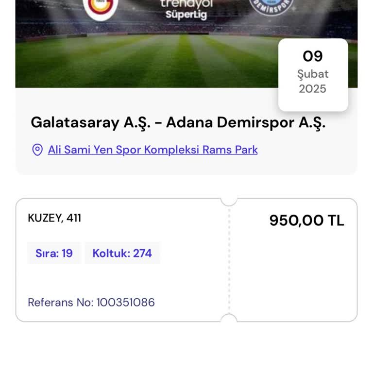 Galatasaray Maçı İçin Harcanan Paranın İadesi Talebi