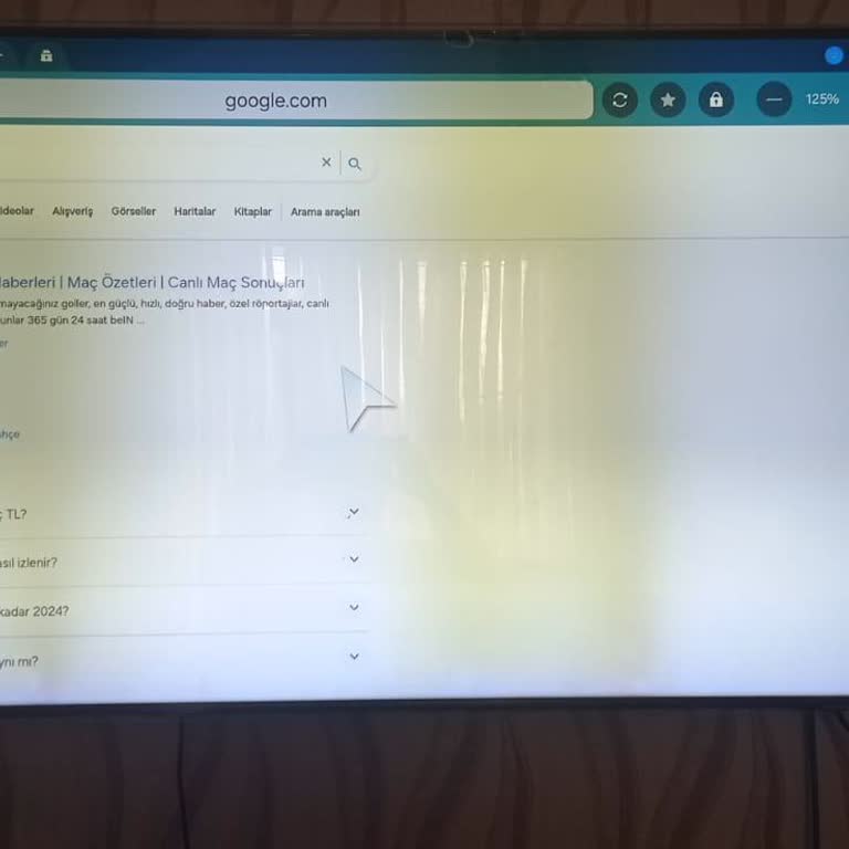 Samsung TV'de Erken LED Arızası Ve Yetersiz Destek
