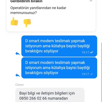 D Smart Bayisi Ve Müşteri Hizmetleri İle Yaşanan Teslimat Sorunu