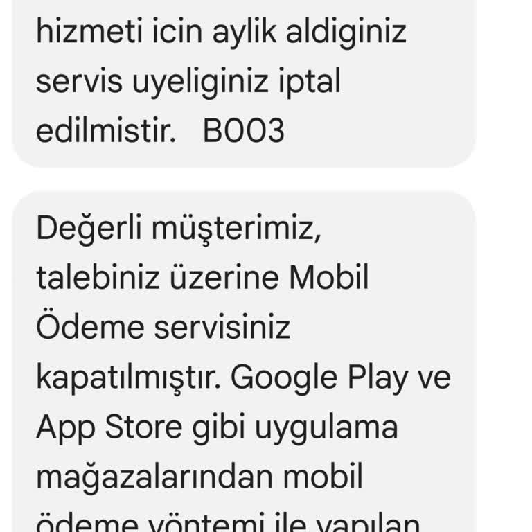 Yanlışlıkla Yapılan Üyelik İptali Sonrası Faturaya Yansıtılan Ücret