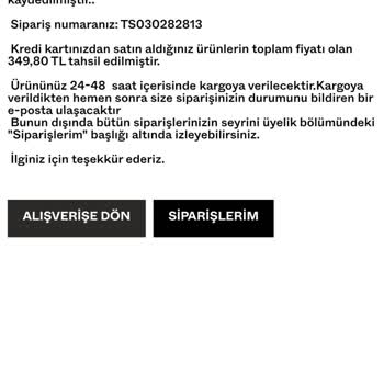 Siparişim Nerede? Paramı İade Edin