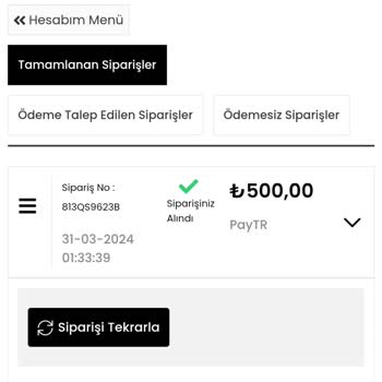 Bir Yıldır Beklenen Sipariş Ve İletişimsizlik Sorunu