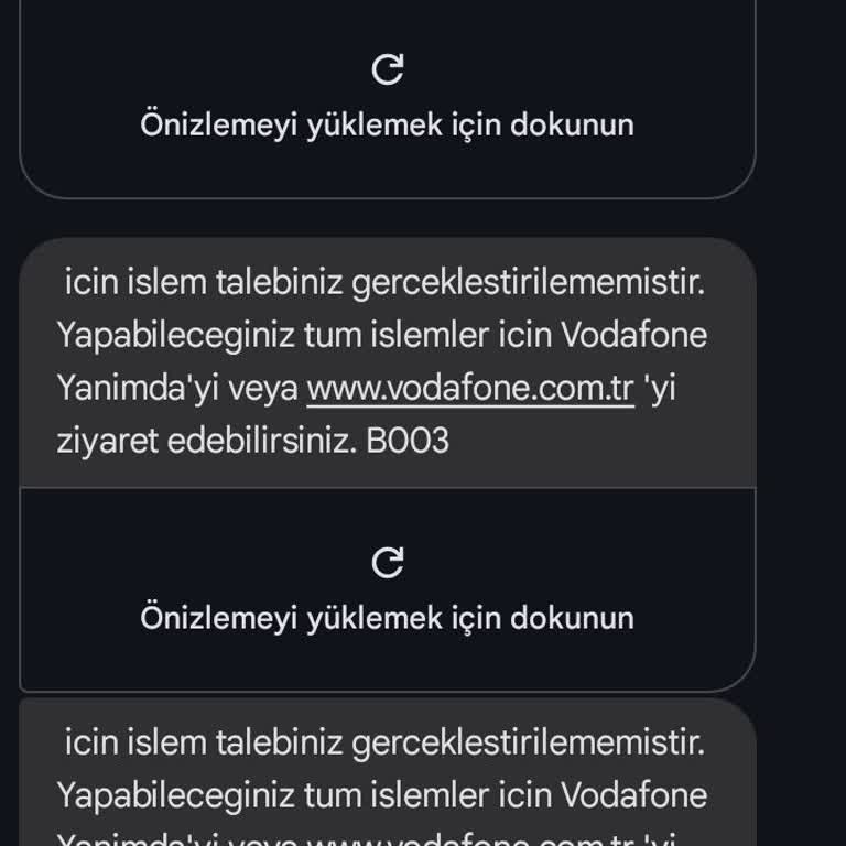 Vodafone'da İptal Edilemeyen İnternet Paketi Sorunu