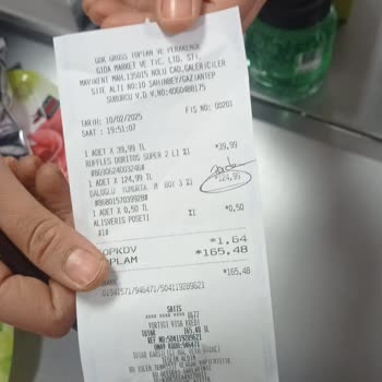 Gök Gross Asılan Fiyat İle Kasadaki Fiyat Bir Değil