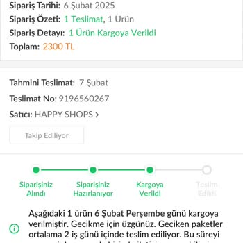 Trendyol Happy Shop İle Kargo Teslim Sorunu