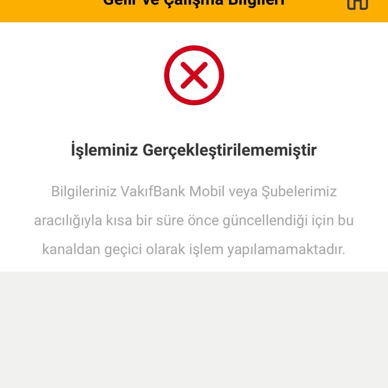 VakıfBank Kredi Kartı Sisteminde Çalışmıyor Sorunu
