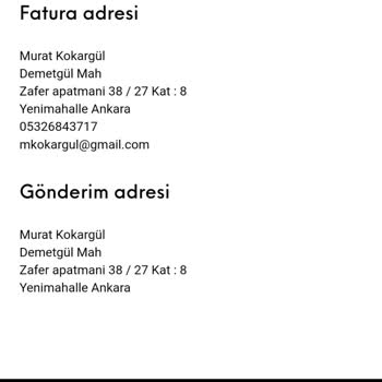Sipariş Gecikmesi Ve İletişim Eksikliği