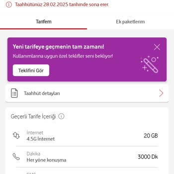 Vodafone Faturalandırma Hatası Ve Taahhüt Sorunu